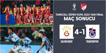 Turkcell Süper Kupa 2025'in İlk Finalisti Galatasaray Oldu